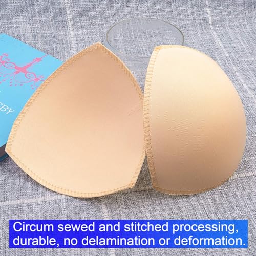 Awpeye Bra Pads Inserts 6 Pairs, Bra Cups Inserts, Removable Breast Enhancers Inserts for Women3