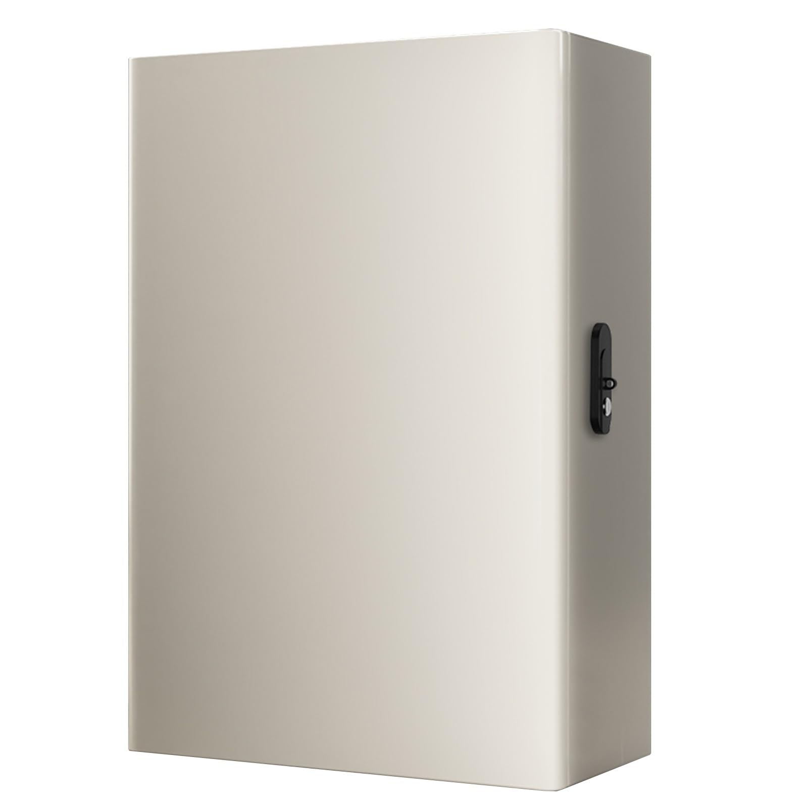 Scatola Elettrica Da Parete IP 54, Scatola Di Derivazione Elettrica In Acciaio Inossidabile for Esterni, Impermeabile, con Piastra Di Montaggio(40x50x20cm/15.7x19.7x7.9in)