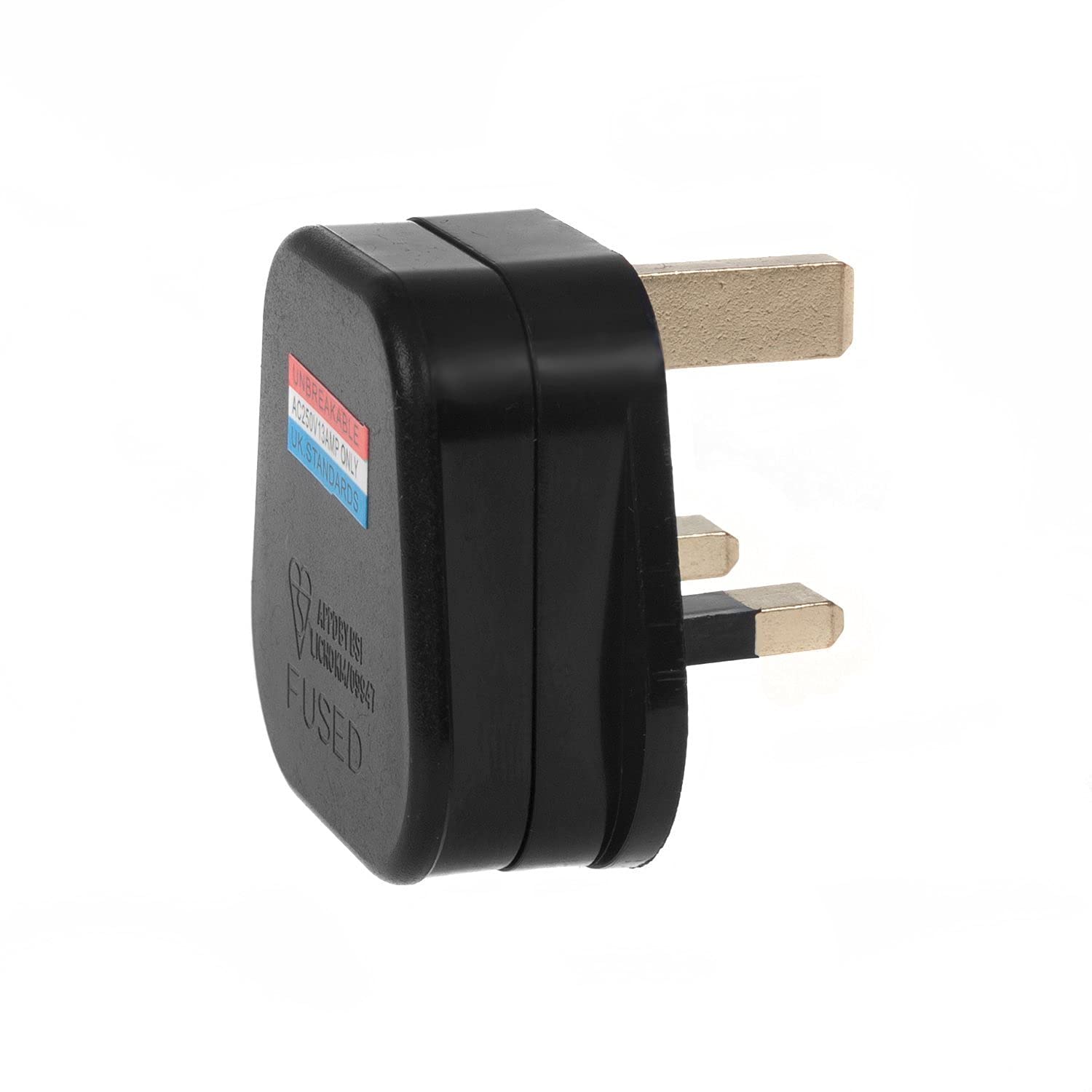 Maclean MCE193 UK wtyczka sieciowa 3 pin 13 A 230 V gniazdo adaptera wtyczka (10 sztuk)