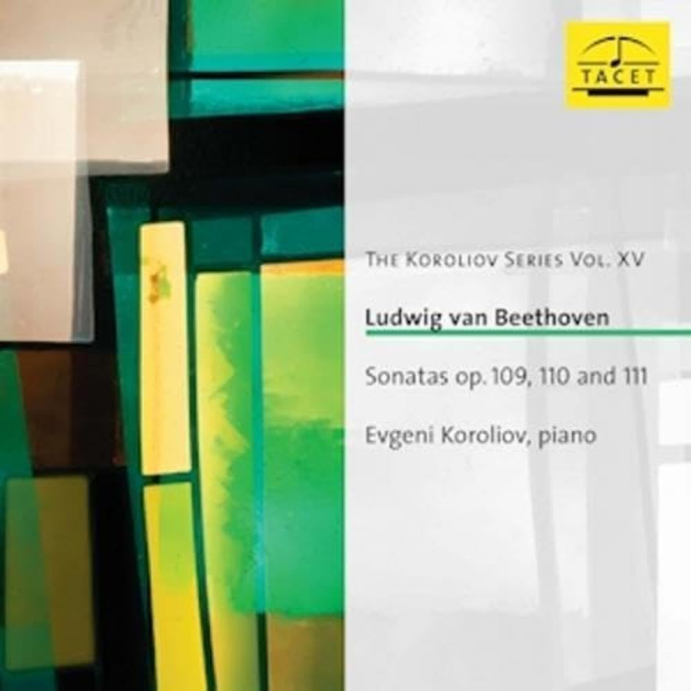 Beethoven: Sonatas op. 109, 110 and 111
