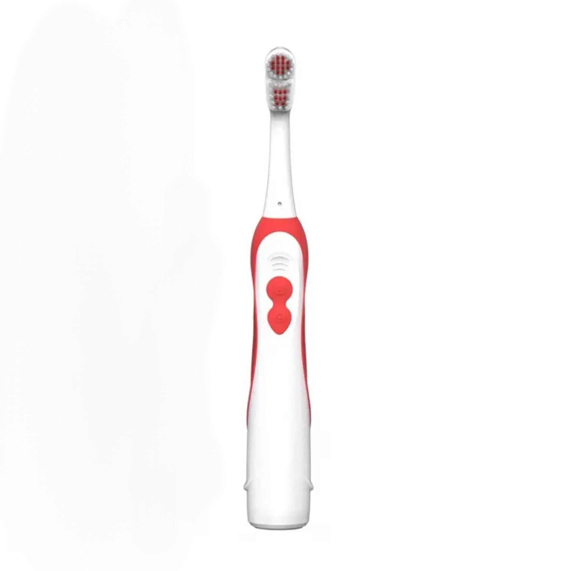 INVIGO Electric Toothbrush Dual Brush Heads 360 Wrapped Clean IPX7 Waterproff With Cross Action Battery Powered For Men, Women, Kid's (RED)-image-47