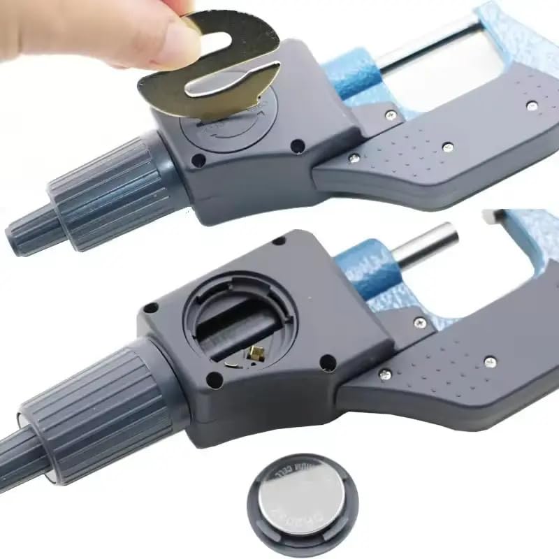 Image of SKADIOO Precision Measuring Tool Set - Stainless Steel Digital Vernier Caliper 6 Inch & Digital Micrometer 0-25mm | LCD Display, High Accuracy for Machinist, Engineering, DIY Use.