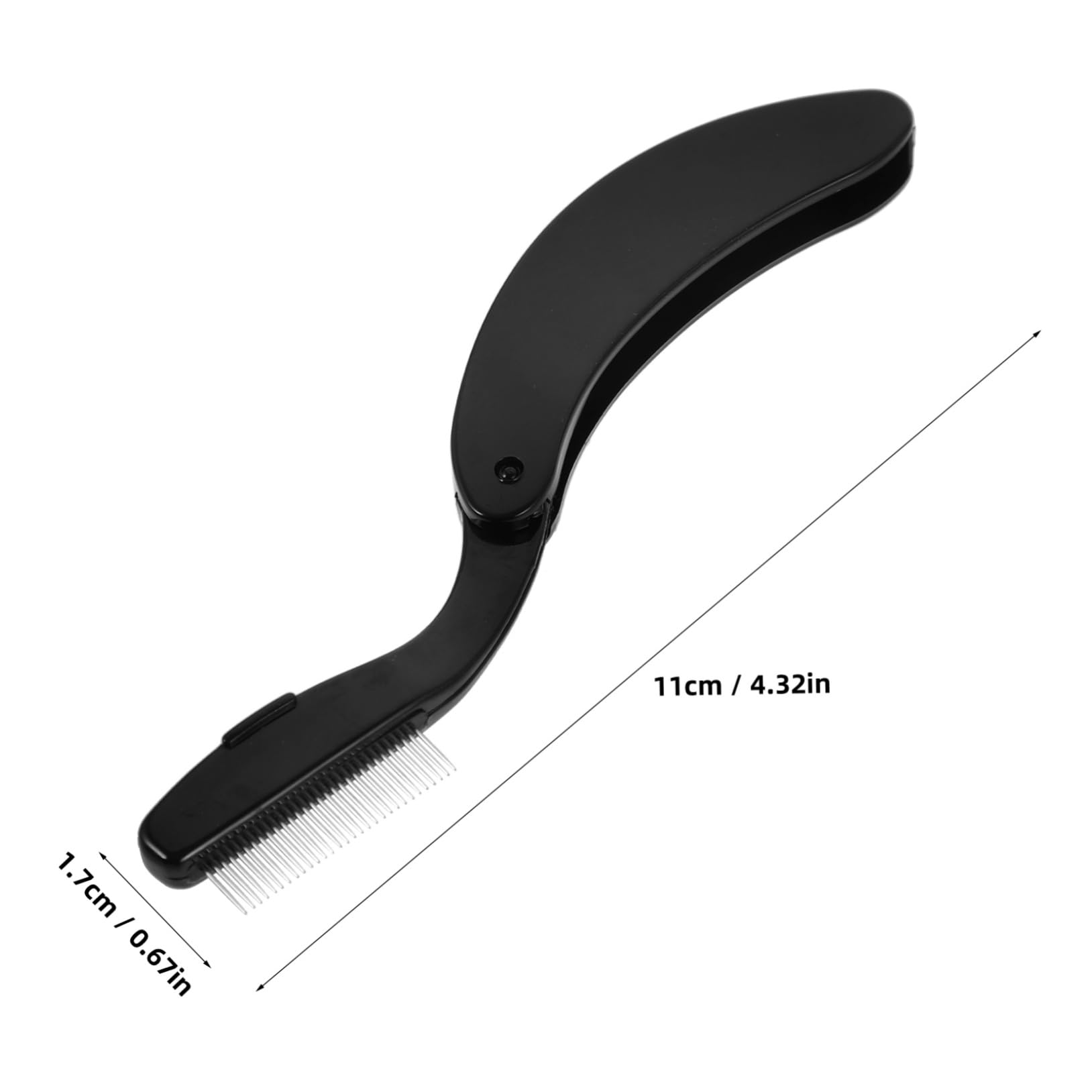 FOMIYES Stainless Steel Eyebrow Lash Comb Eyelash Separator Women's Makeup Tool Tool