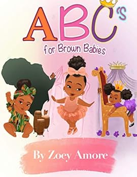 Paperback ABC's For Brown Babies Book