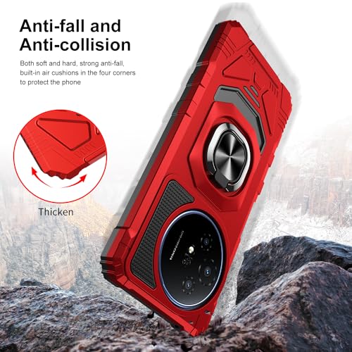 Coque TCL 50 XL 5G antichoc militaire avec anneau béquille intégrée - 5
