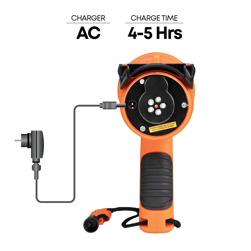 Groz Long Distance Torch Rechargeable - 400m Range, High Power | Rechargeable Torch 7W (LED) | Torch with SOS Mode | IP67 Waterproof Torch | CE, RoHS & CREE Certified | Emergency Torch | LED/402 - Image 3 thumbnail