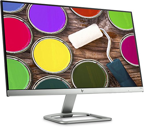 Image of HP 23.8 inch (60.45 cm) Edge to Edge LED Backlit Computer Monitor - Full HD, IPS Panel with VGA, HDMI Ports - 24EA (Silver)