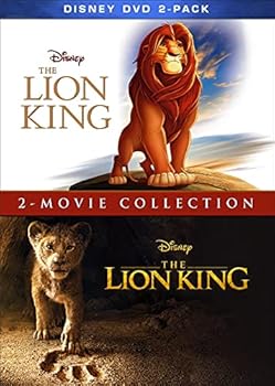 DVD The Lion King Live Action & Animated 2-Movie Collection Book