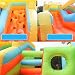 JISHIYU Niños Castillo Hinchable Gran tobogán Inflable Castillo Niños Equipo del Patio...