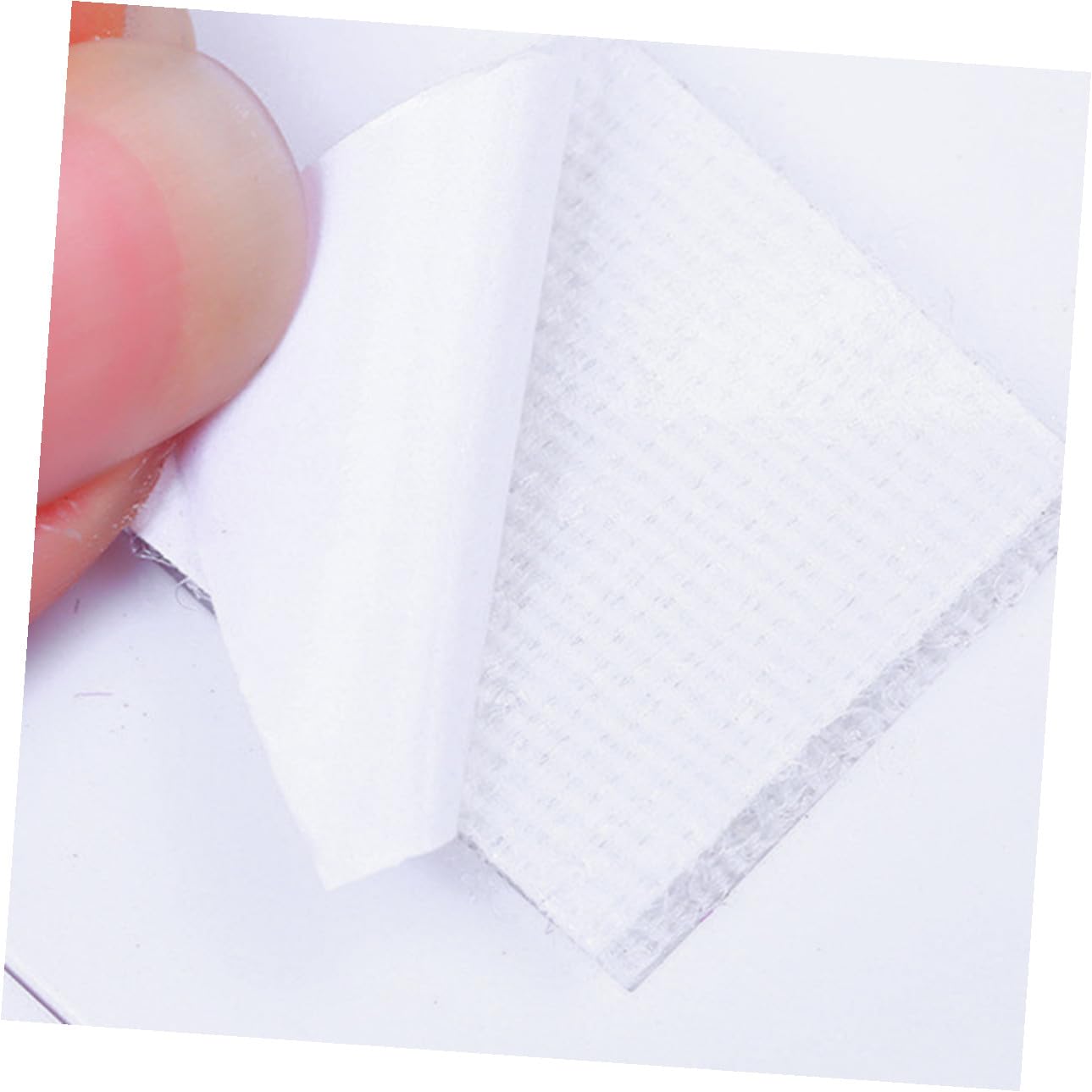 4 Pezzi Luci LED Cob da Montare per Interni, Lampade Armadio Design Autoadesivo, Cura Visiva, Plastica Bianca, per Scale e Corridoi