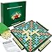 Scrabble Board Game, Travel Scrabble Spelling Game, Boggle Word Game, Educational Alphabet Word Games for Kids Preschool, Montessori Learning Puzzle Gift, 2-4 Players (Large)