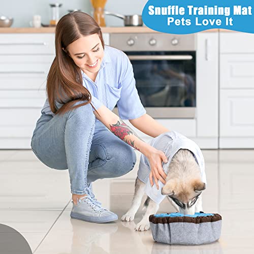 Friendly Barkz Adjustable Snuffle Mat for Dogs, Cats with Suction Cup, Dog Enrichment Toys with Pet Training Clicker to… - Image 8