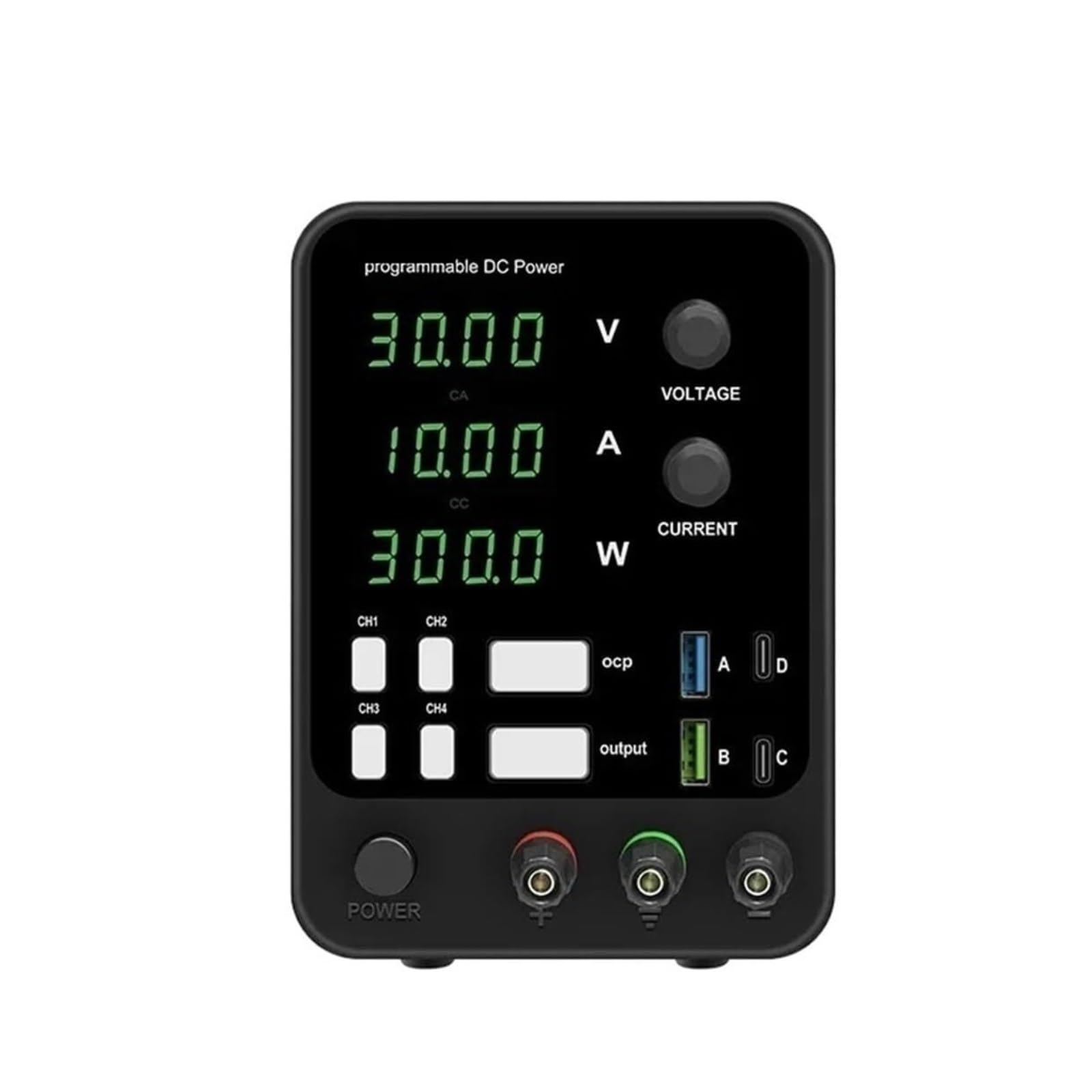Alimentation de bureau laboratoire numérique continue réglable DC LED