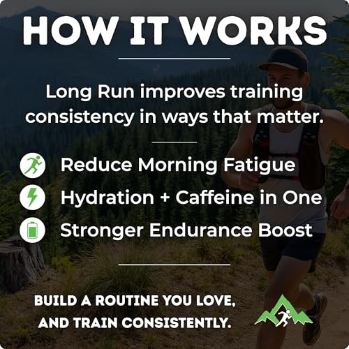 Image of Long Run Coffee - Hydrating Coffee with Electrolytes - All Natural Energy + Hydration + Recovery for Athletes - Stomach Friendly Electrolyte Coffee for Runners (5lb, Orange Peel Infused)