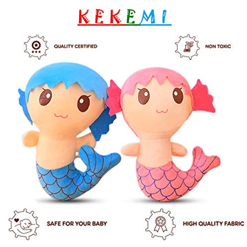 Image of KEKEMI Non-Toxic Hugable Cute Stuff Teddy Bear Soft Toys for Kids /Gift, Size 7 Inches (Pack of 2)