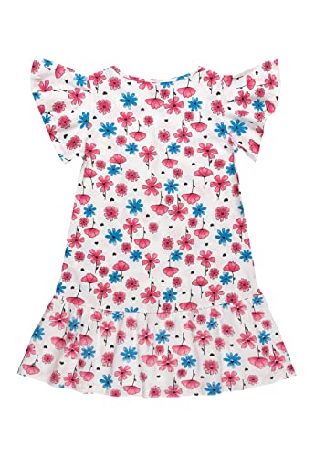 Vestido Infantil De Manga Curta Bee Loop