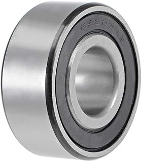 uxcell 62203-2RS Deep Groove Ball Bearings 17mm x 40mm x 16mm Double Sealed Chrome Steel Z2 ABEC1