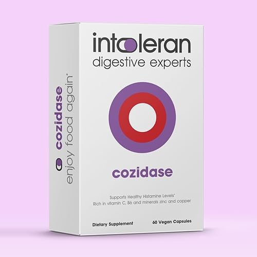 Miniatura 4 de Cozidase para la intolerancia a la histamina, apoya los niveles saludables de histmina - 60 cápsulas blancas 60.0 unidades