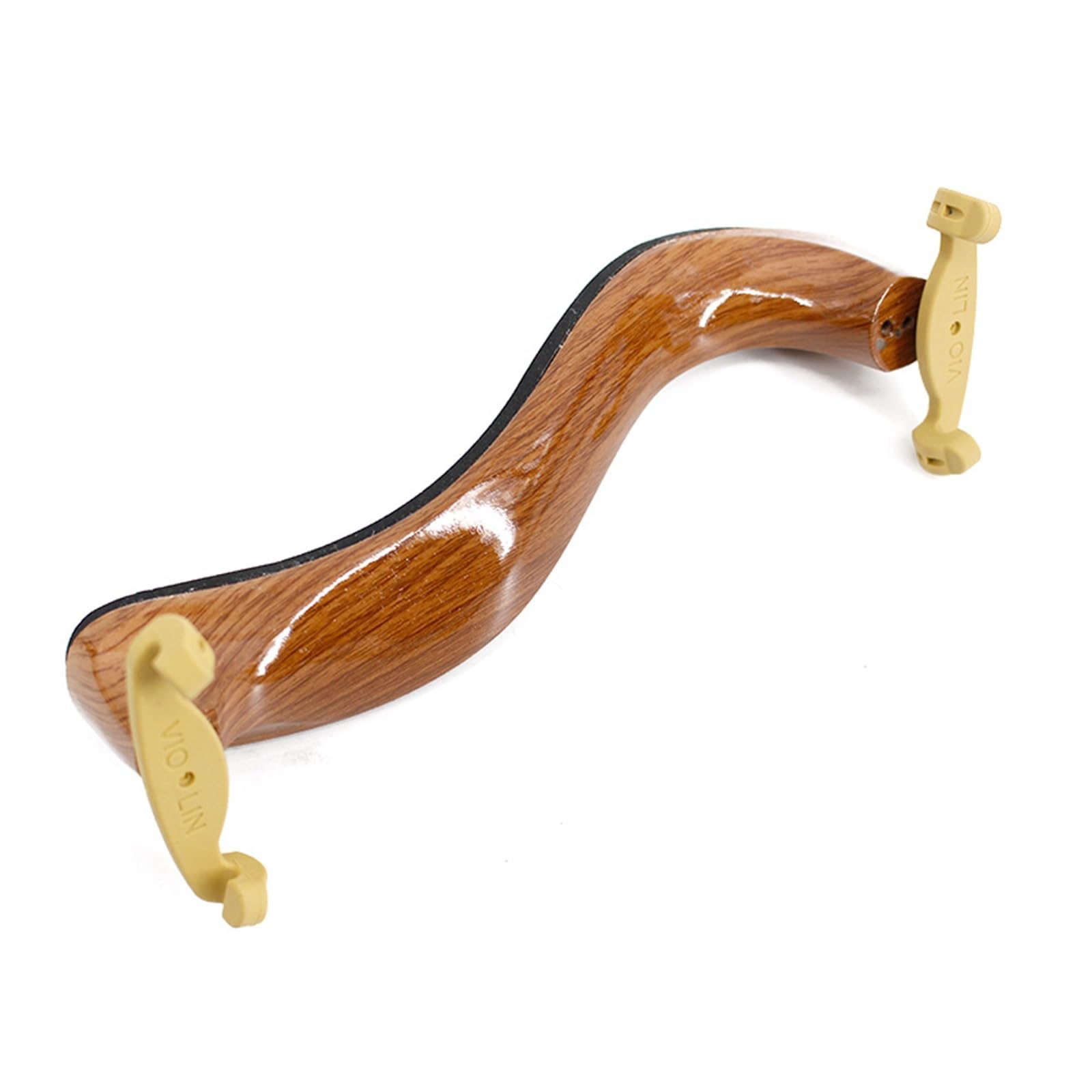Soporte de hombro para violín Soporte de hombro de madera para violín, hombrera de fibra de vidrio, soporte de hombro, piezas y accesorios de violín adecuados para adultos (Color : 1/2)