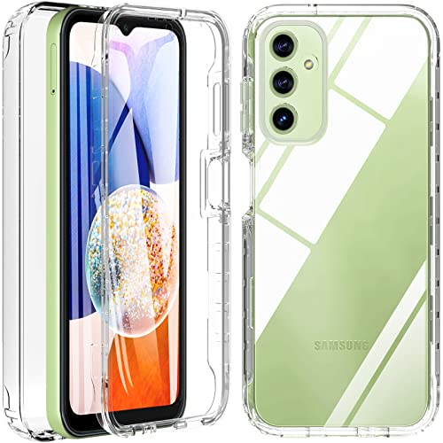 Coque Samsung A14 5G antichoc transparente étui intégral 360 silicone Samsung Galaxy A14 4G
