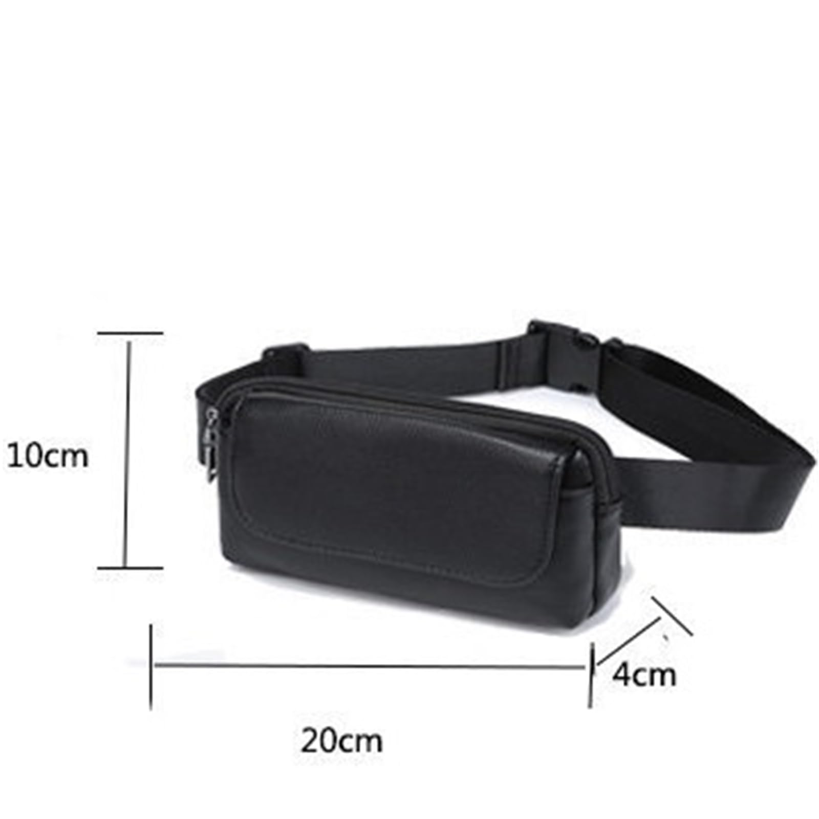 Marsupio in pelle Borsa da lavoro casual unisex Borsa a tracolla sul petto leggera e comoda