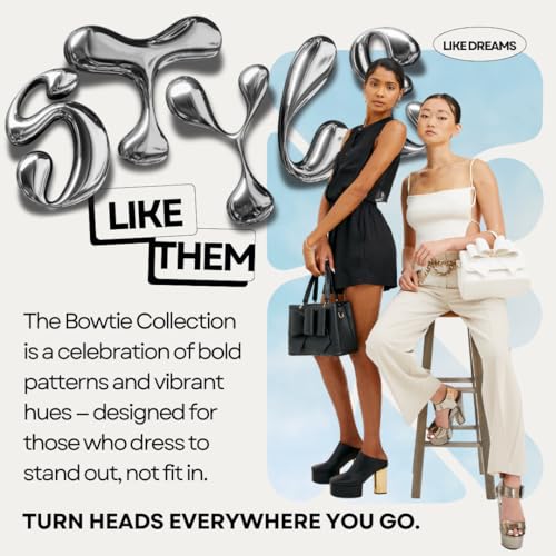 Like Dreams Mini Bow Purses for Women | Vegan Leather Cute Bow Purse | Elegant Crossbody Small Handbags for Women2