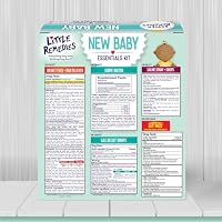 Little Remedies New Baby Essentials Kit with Saline Nasal Spray, Diaper Rash Cream, Gas Relief Drops, Gripe Water & More, Safe for Newborns, Multi-Color — image 6