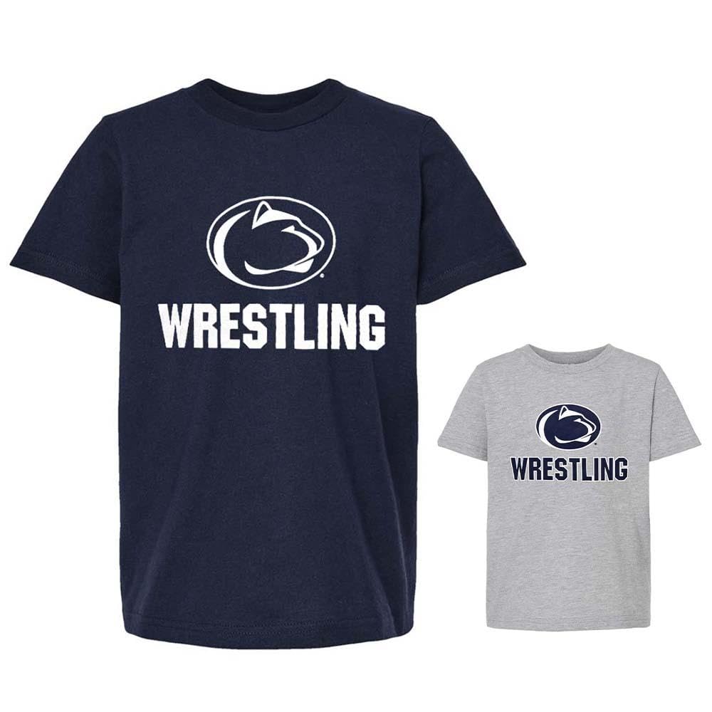 Penn State Officially Licensed Youth Wrestling Logo Tshirt
