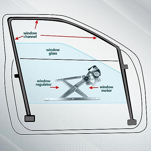 Image of Power Window Regulator for 2000-2005 for Ford for Excursion