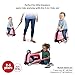 Toddler Carry-on Storage Ride-on Toy, 17-inch Long Radio Flyer 3-in-1 Happy Trav’ler Ice Cream Truck, Ages 2-5 Years