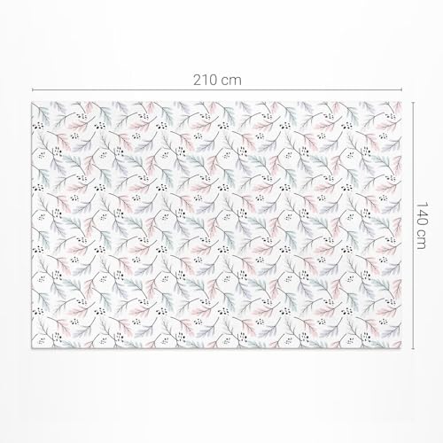 Tapis de sol vinyle extérieur pour balcon et terrasse ambiance végétale - 4