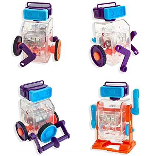 Smartlab Toys Tiny Robots With 15 Ingenious Motorized Builds. Big Science. Tiny Tools. #TOP2