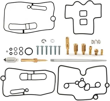For Keihin FCR Carburetor Rebuild Kit Compatible with 28 32 33 35 37 39 41MM Models Includes Gaskets O Rings Jets for Engine Performance Upgrade