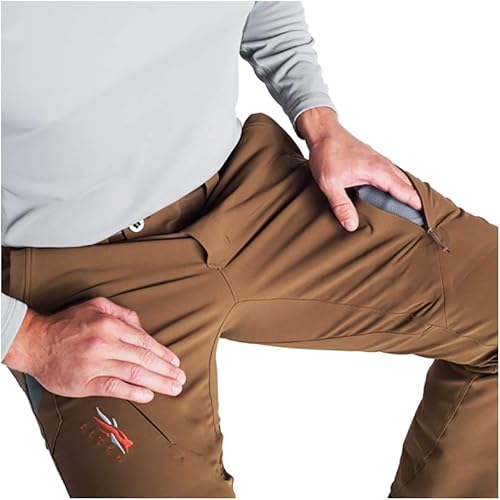 Miniatura 3 de Sitka - Pantalones de caza para hombre con aislamiento para aves acuáticas, forro polar verde con licencia oficial de star wars silent one crew.