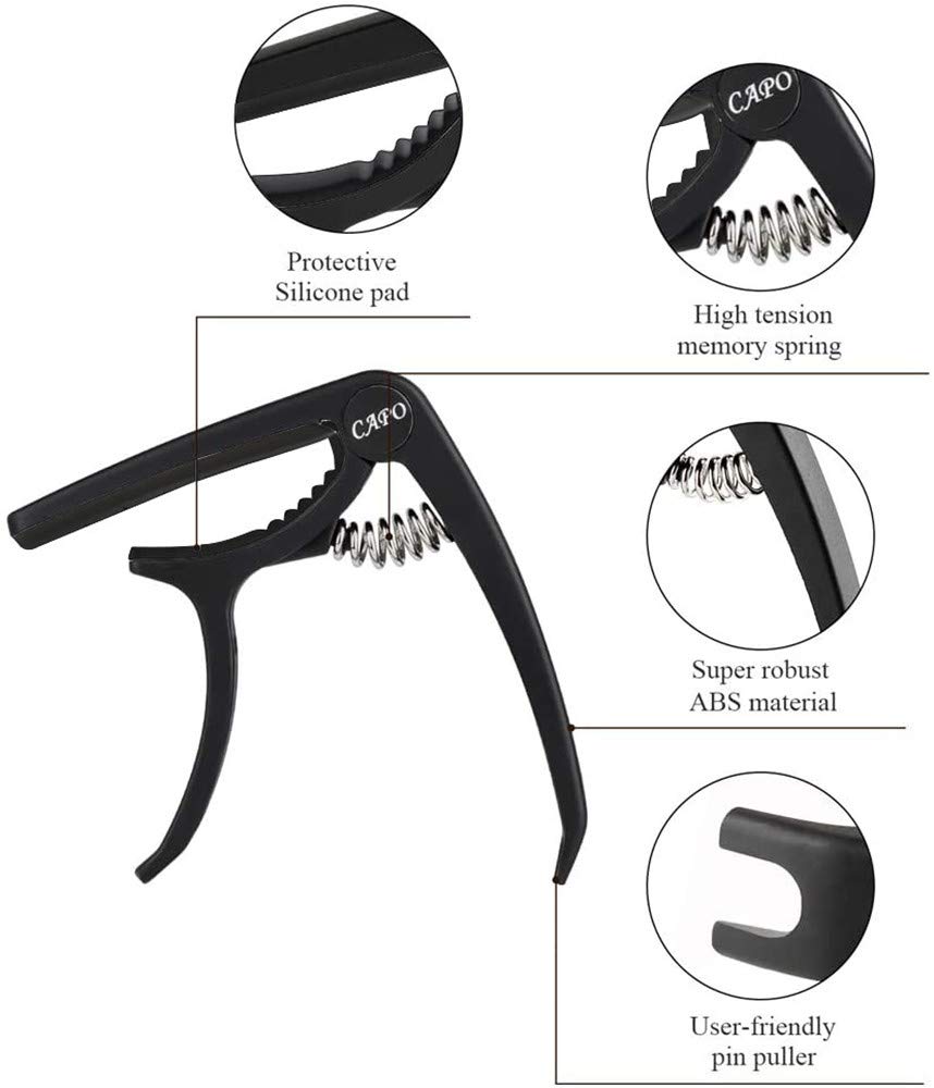 STEEL STRING« Capo Per Chitarra Per Corde In Acciaio