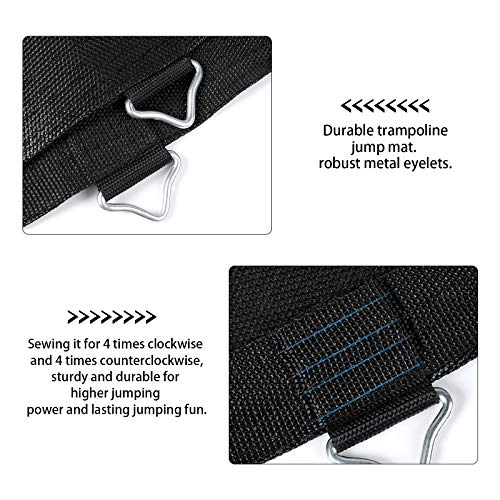 Boshen Trampoline Replacement Mat Fits 10 Ft Frame With Durable 60 V Hooks Jumping Mat #TOP2