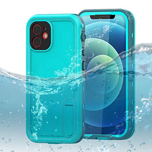 DOOGE for iPhone 12 Mini 5.4 Waterproof Case, Magsafe IP68 Shockproof Dirtproof Snowproof Heavy Duty Full Protection Rugged Waterproof Case with Kickstand Screen Protector for iPhone 12 Mini 5.4" DOOGE for iPhone 12 Mini 5.4 Waterproof Case, Magsafe IP68 Shockproof Dirtproof Snowproof Heavy Duty Full Protection Rugged Waterproof Case with Kickstand Screen Protector for iPhone 12 Mini 5.4"