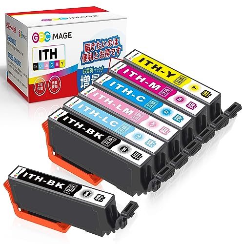GPC Image イチョウ 互換インクカートリッジ ITH-6CL 6色パック