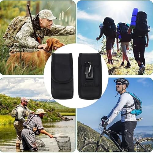 Image of Eyeglass Case, Soft Sunglasses Case | Portable, Outdoor Carrying Organizer, With Carabiner