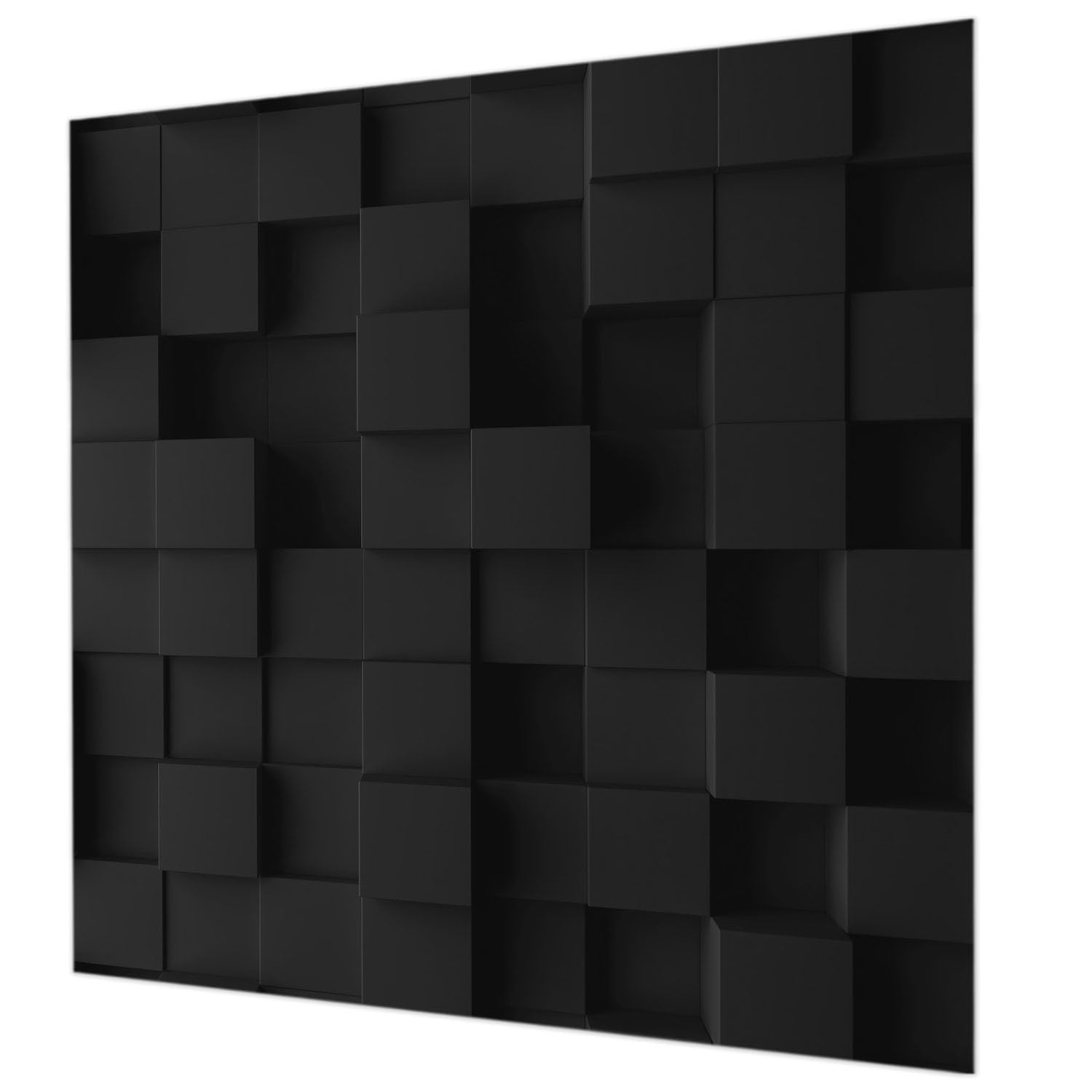 Papier peint intissé 250x250 cm cubes tridimensionnels Tulup pour salon