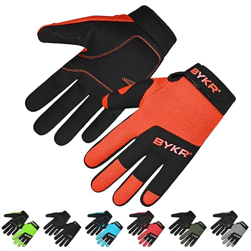 BYKR All-Weather Motorcycle Gloves for Men & Women &ndash; Protection for Dirt Bike, BMX, MX, and ATV...