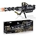 HYZH Jouets Technic Pistolet Gatling Blocs de Construction, 1422 Pièces Jouets dArmes à Feu Arme Militaire de Tir Blaster de Fusil dassaut avec Moteur, Compatible avec Lego