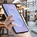 Ezanmull for Samsung Galaxy S25 Edge Case Magnetic Shockproof, [Fit for MagSafe] [Glass Screen Protector + Camera Lens Protector] Translucent Anti-Fingerprint Case (Black)