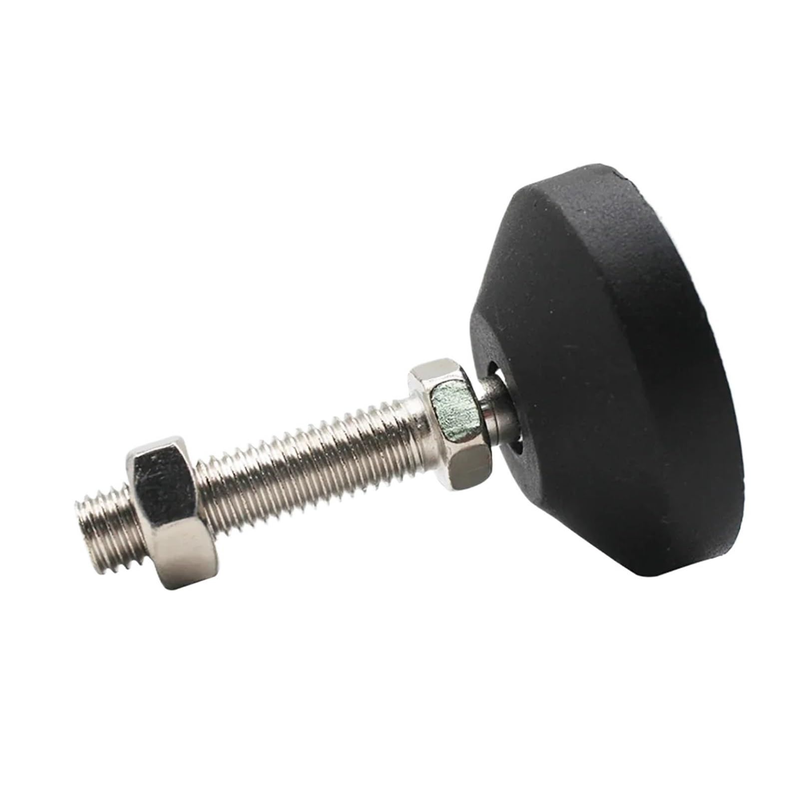 Set di 1 piedini di livellamento in pelliccia, 4 pezzi, diametro 40 mm, base girevole filettata per tornio, adatti per M5, M6, M8, M10, M12, altezza 1 1 m