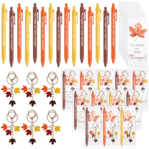 Stylos de vœux pour Thanksgiving, cadeau idéal pour employé, équipe et personnel