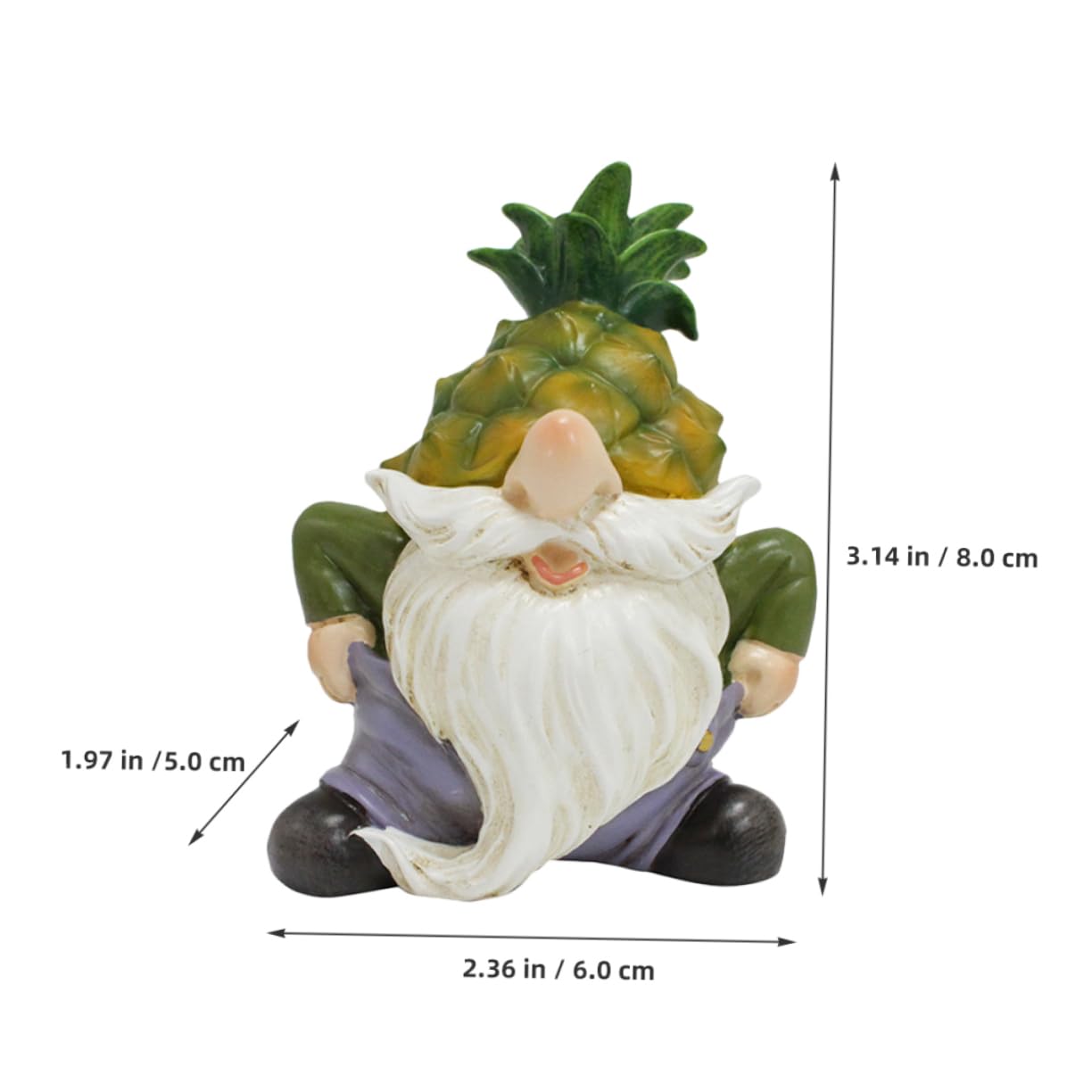 BESPORTBLE 4stücke Gartenfigur Aus Harz Lustiger Gartenzwerg Mit Kreativem Design Für Außenbereich Wetterbeständige Deko Für Garten Rasen Und Teich Einzigartiges Für Gartenliebhaber