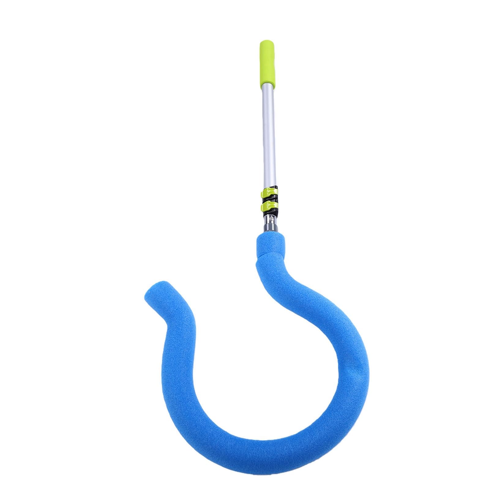Drfeify Allenatore di Punte da Pallavolo, Attrezzatura da Allenamento Regolabile per Pallavolo da 41,3 a 72,8 Pollici, Design con Gancio in PVC in Lega di Alluminio per Servire gli Allenamenti di