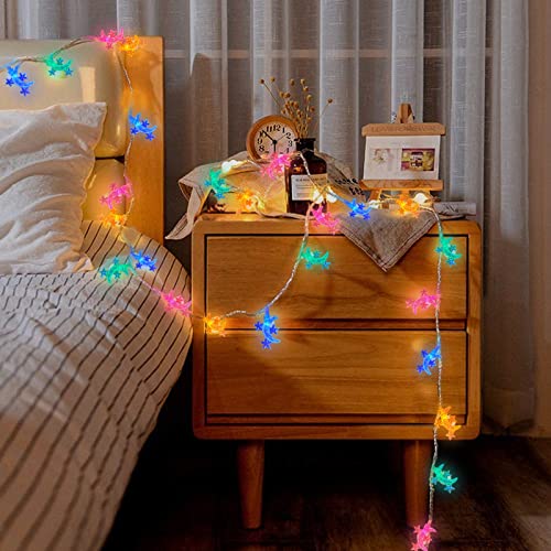 Catena Luminosa LED,Luci LED a Batteria, 6M 40LED