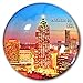 USA Atlanta Frigorifero Magnetico Adesivi Frigorifero Magnetico Decorativo Viaggio Souvenir Cristallo Vetro