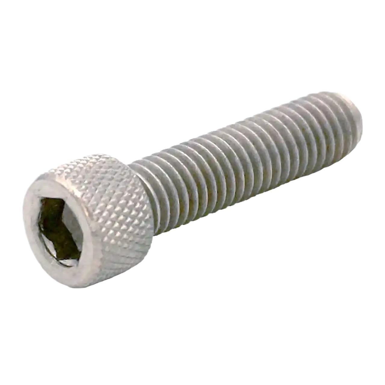 Zylinderschrauben mit Innensechskant metrisch, Titan GR2 TA2 M5x0,8 Innensechskantschrauben, Nylonmuttern, 10 Stück, verschiedene Größen(M5x45mm)